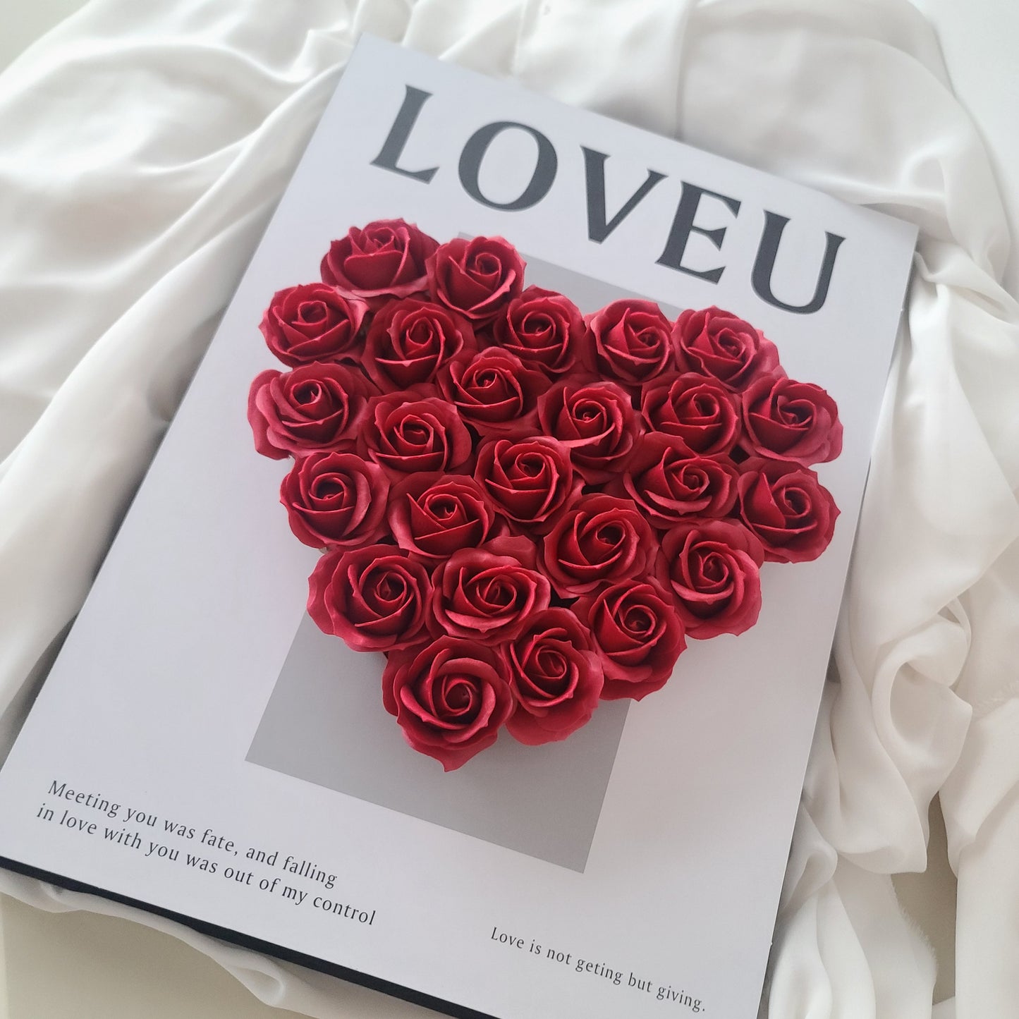 LOVEU-soap rose