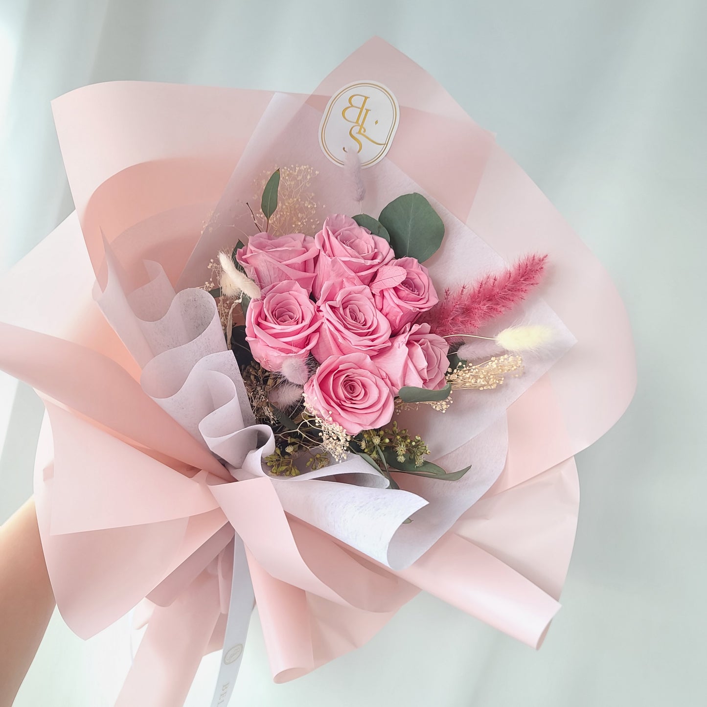ROSES-preserved rose