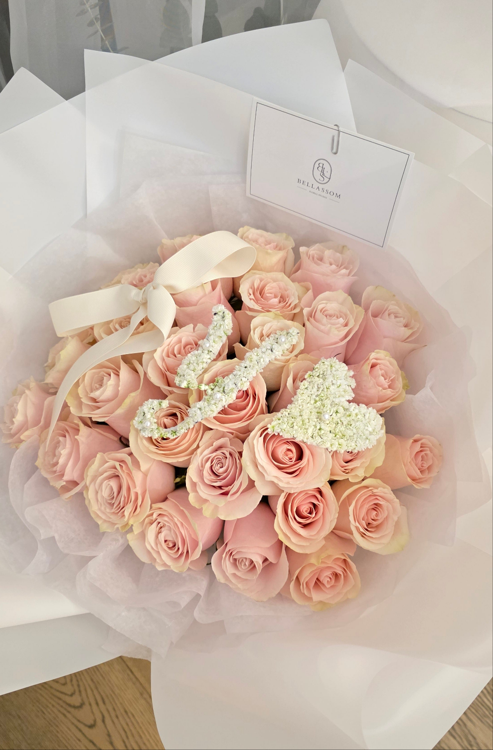 Initial Rose Bouquet