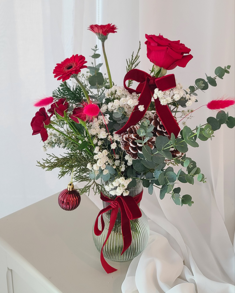 Christmas Vase Arrangement