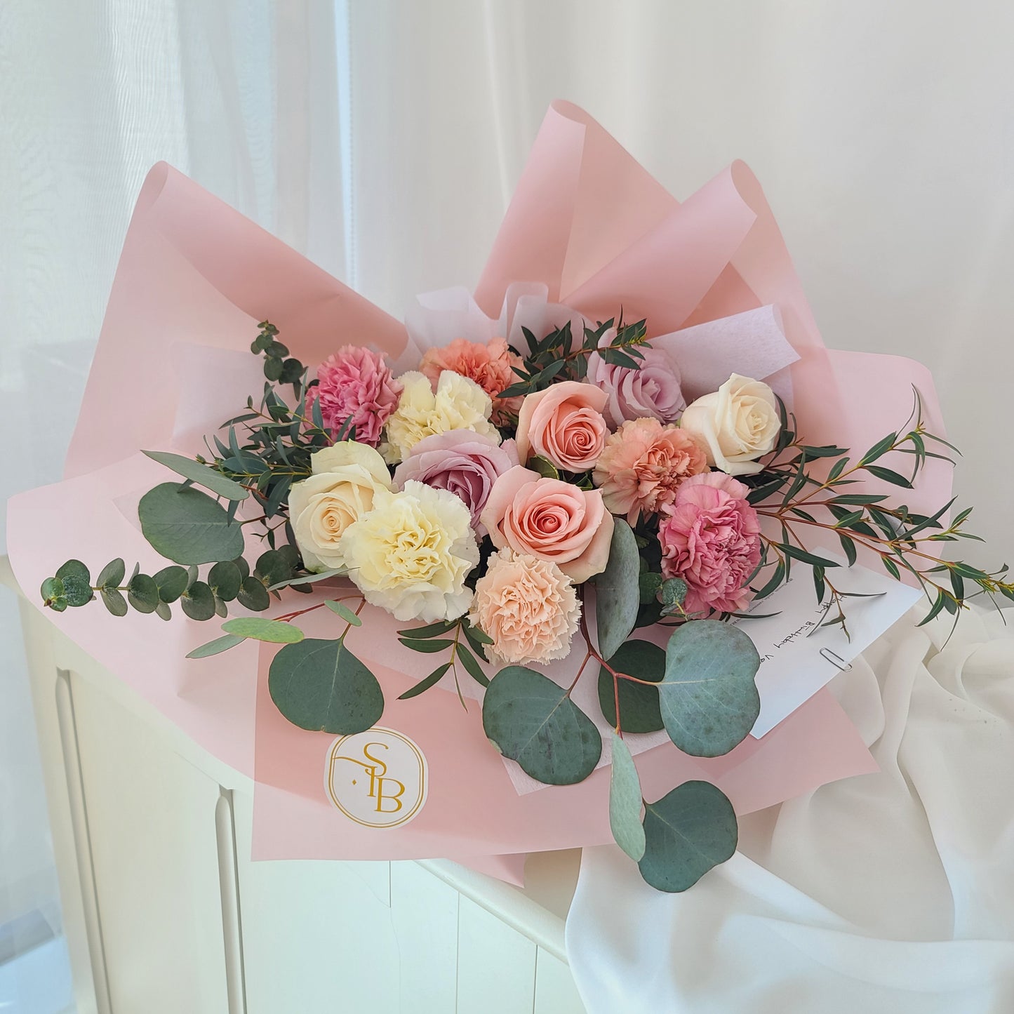 ROSE CARNATION BOUQUET