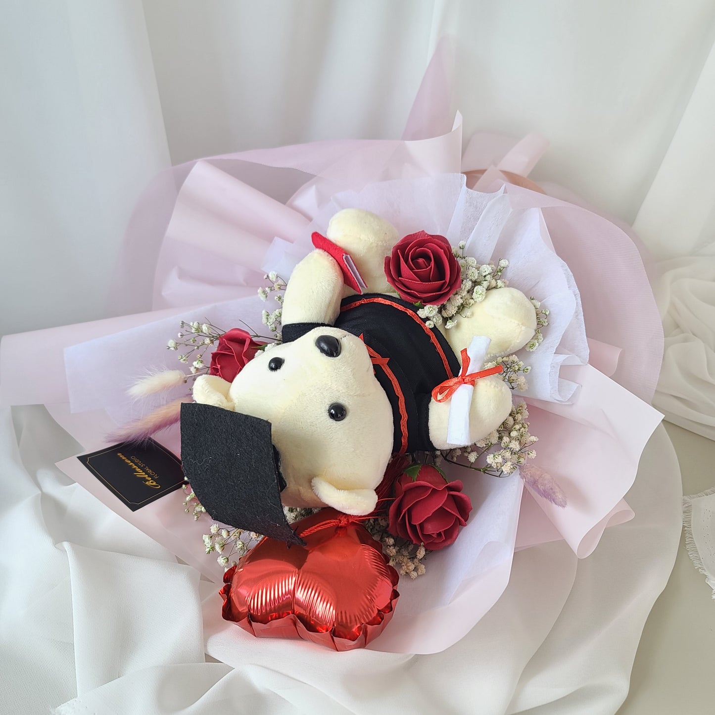 GRADUATION BEAR BOUQUET