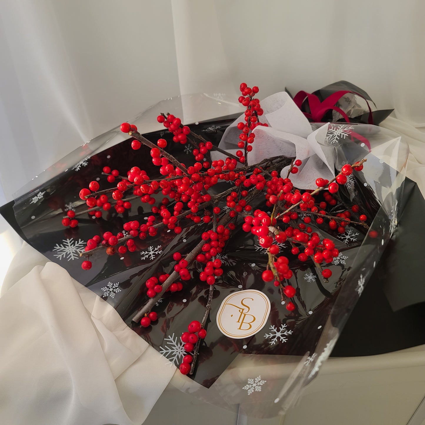 Christmas Berries Ilex Bouquet