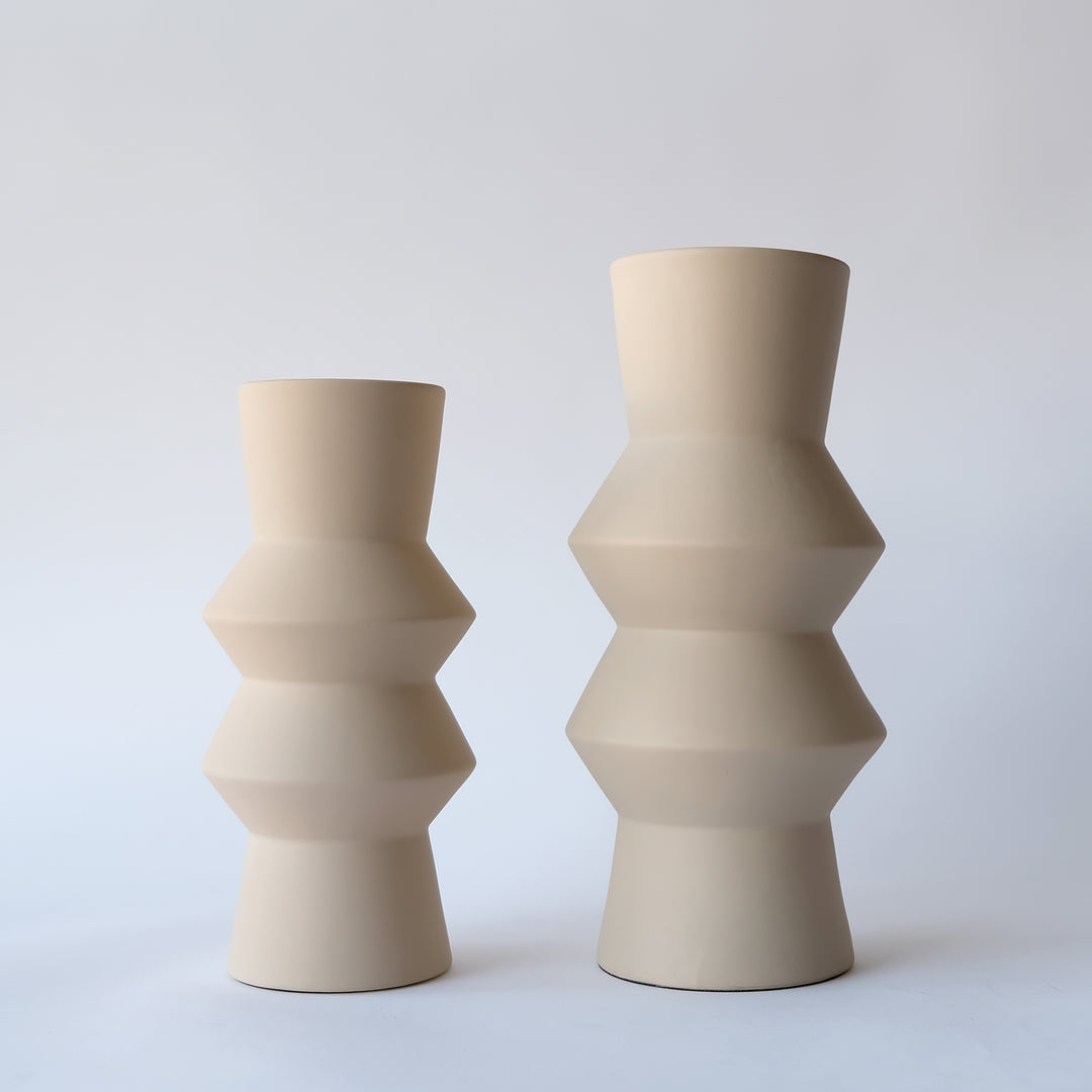 CERAMIC LONG VASE