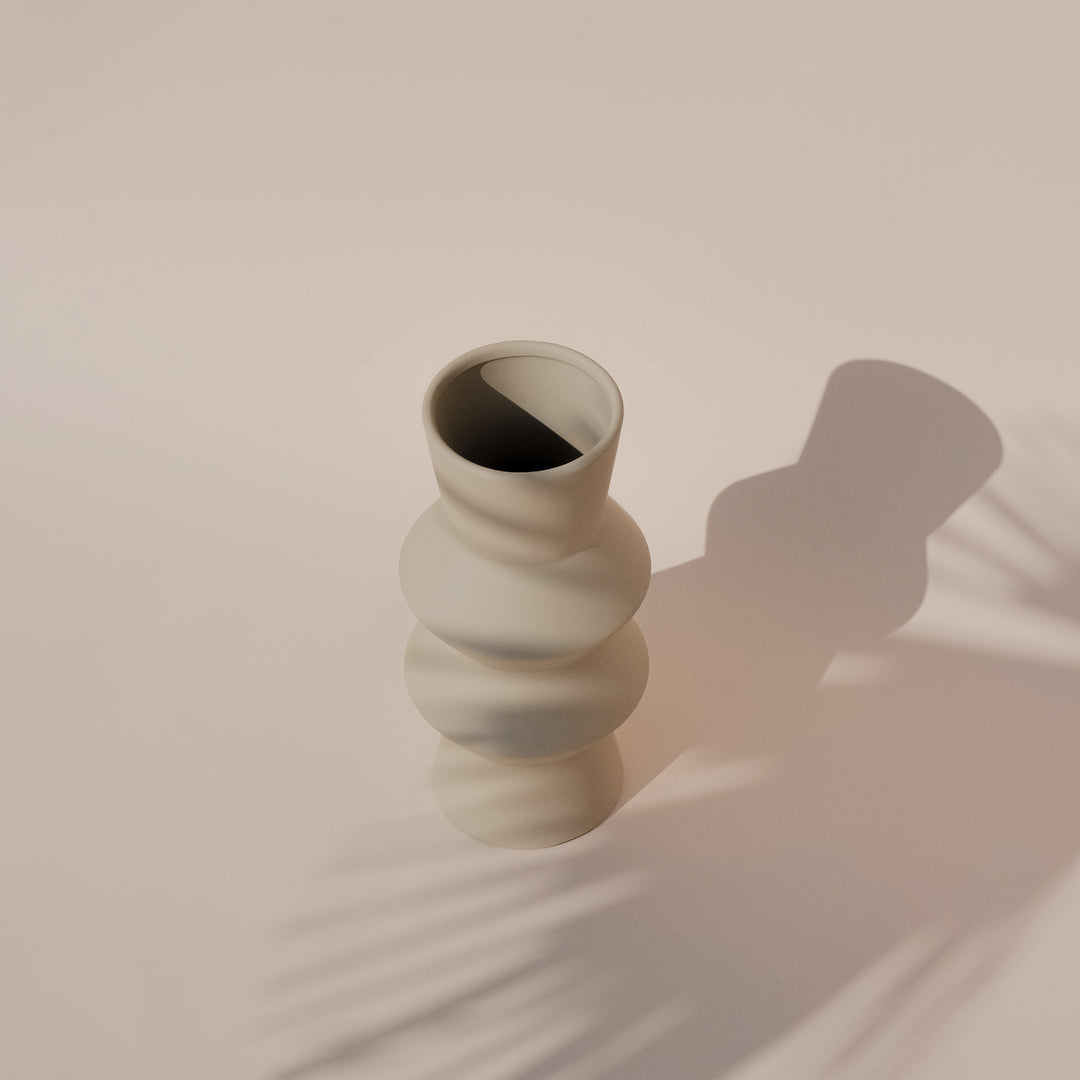 CERAMIC LONG VASE