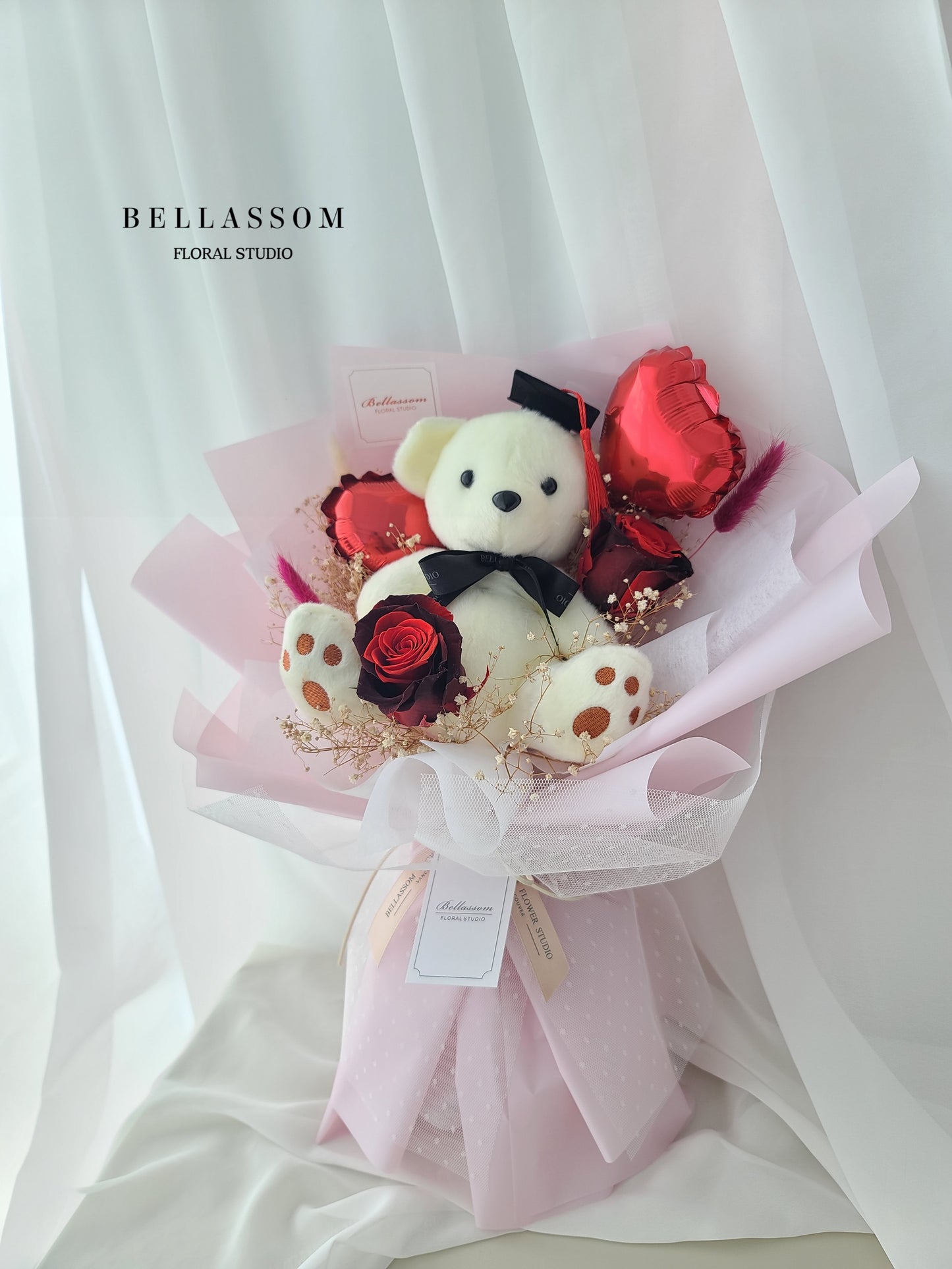 GRADUATION BEAR BOUQUET