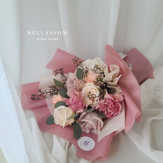 ROSE CARNATION BOUQUET