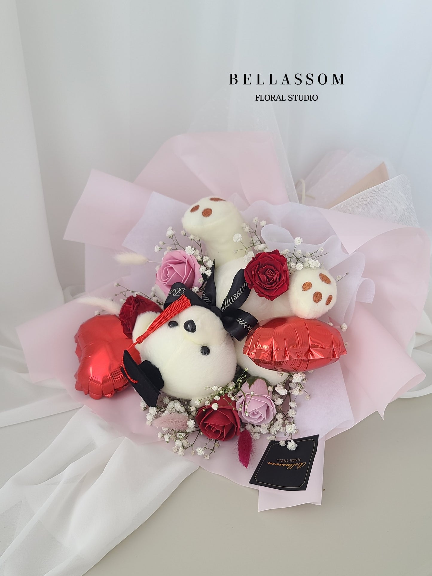 GRADUATION BEAR BOUQUET