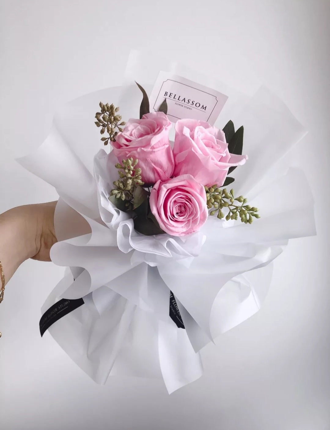 ROSES-preserved rose