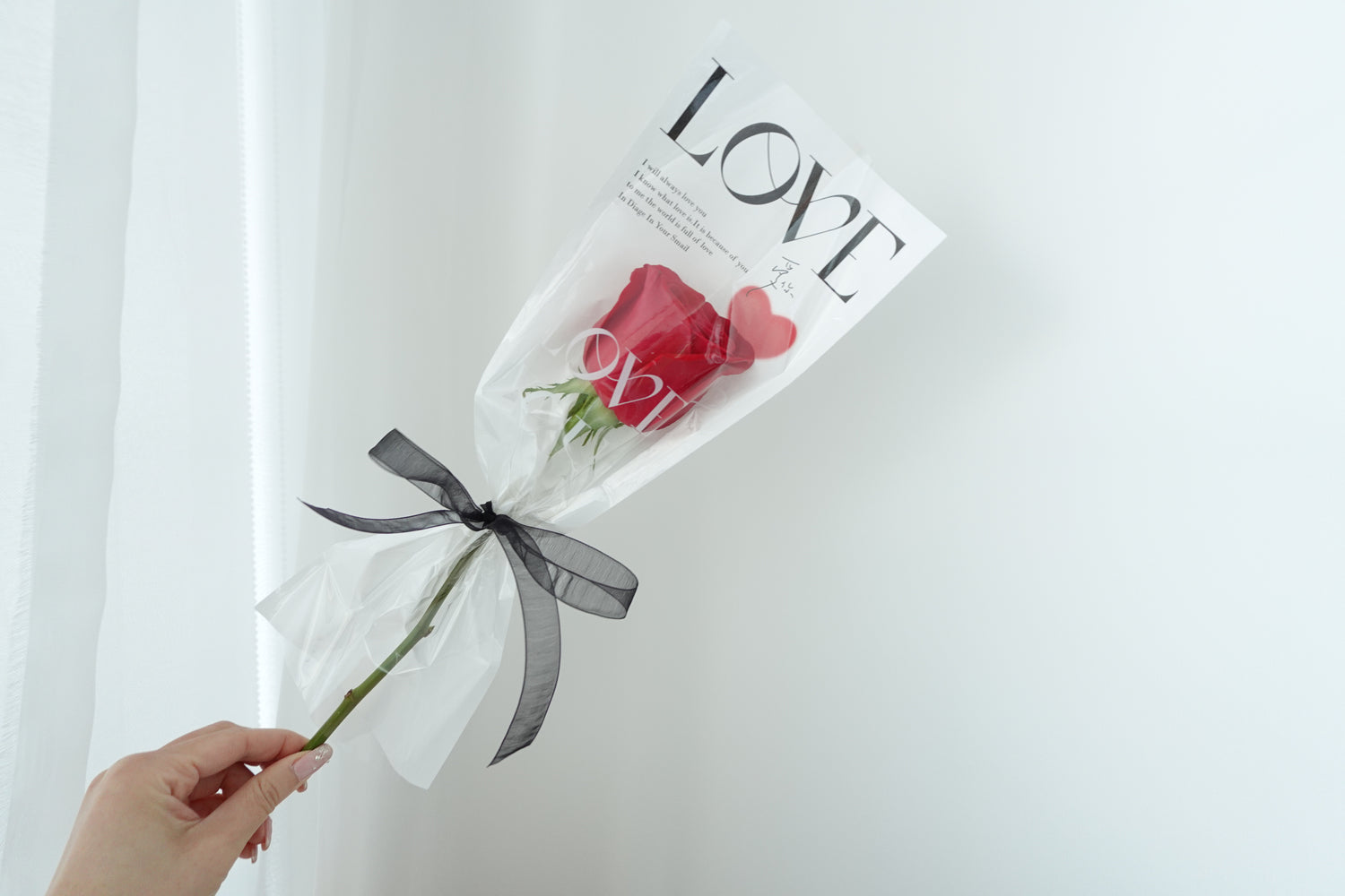 Close-up of single rose detail with premium petals, ideal as a simple yet meaningful gift, Vancouver delivery & Metrotown pick-up available