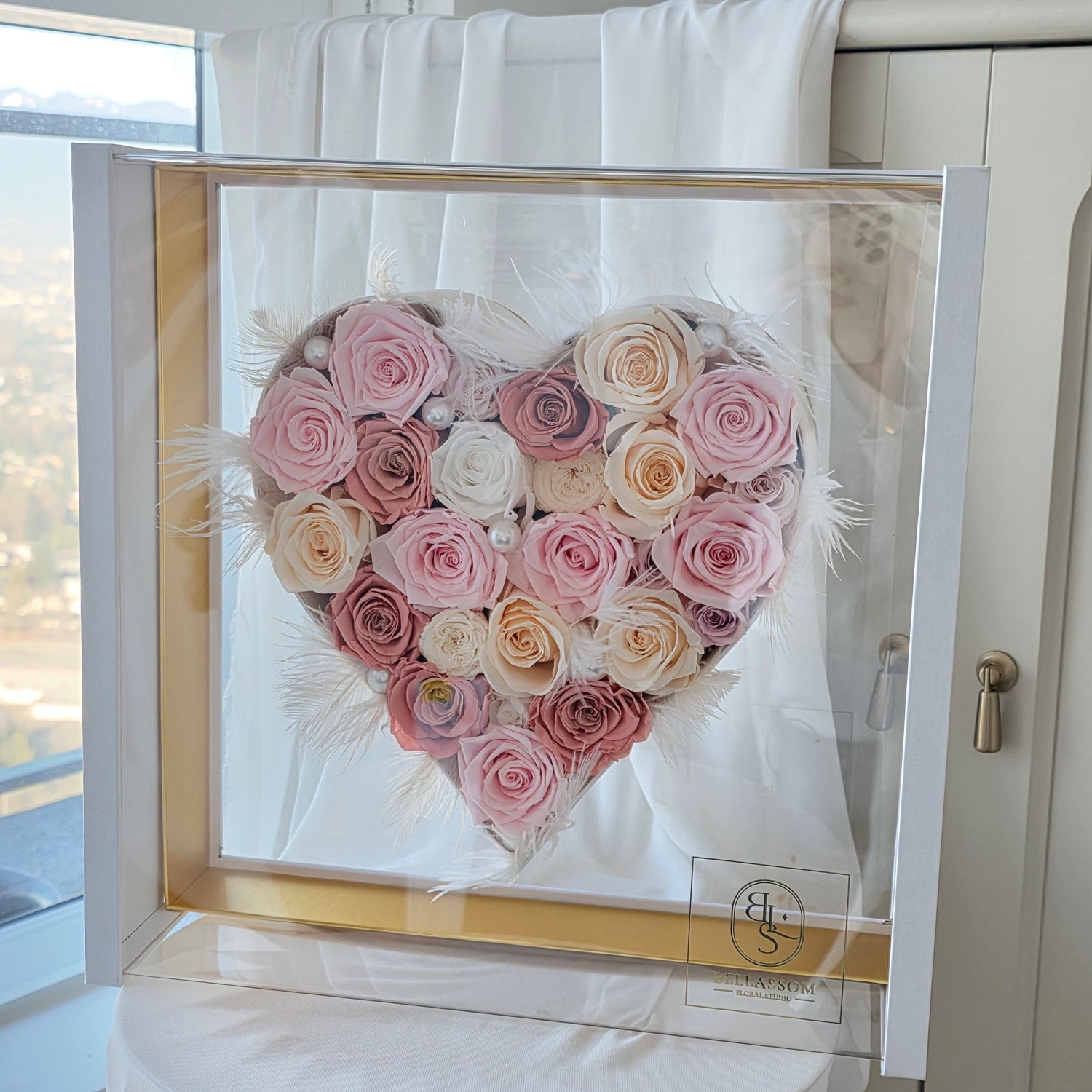 My Heart Everlasting Flower preserved floral gift from Bellassom in Vancouver