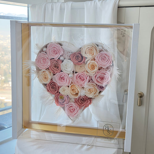 My Heart Everlasting Flower preserved floral gift from Bellassom in Vancouver