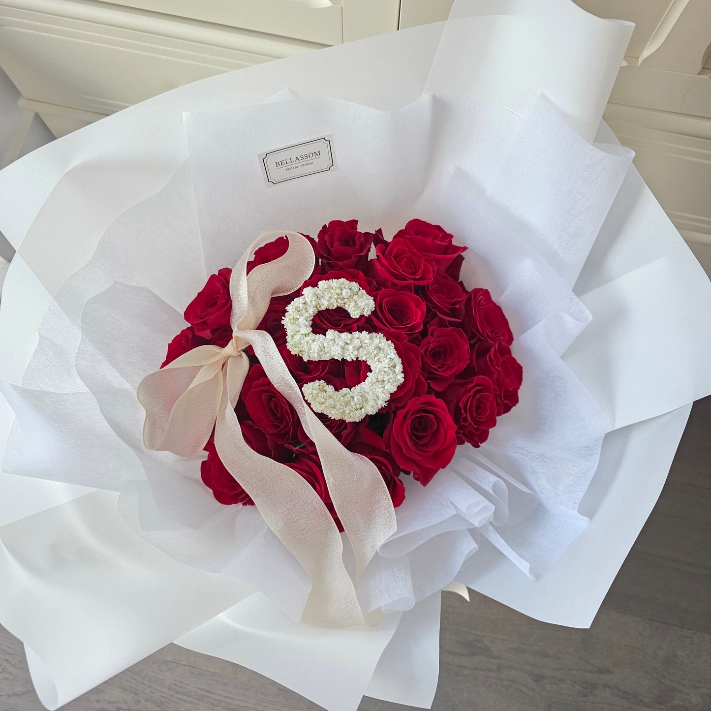 Initial Rose Bouquet