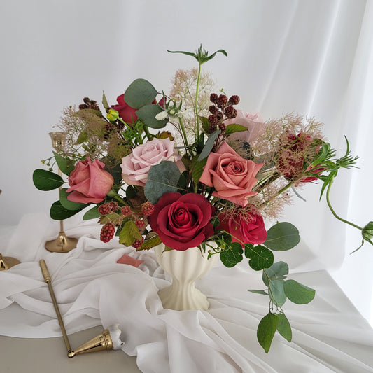 Compote Vase Centerpiece