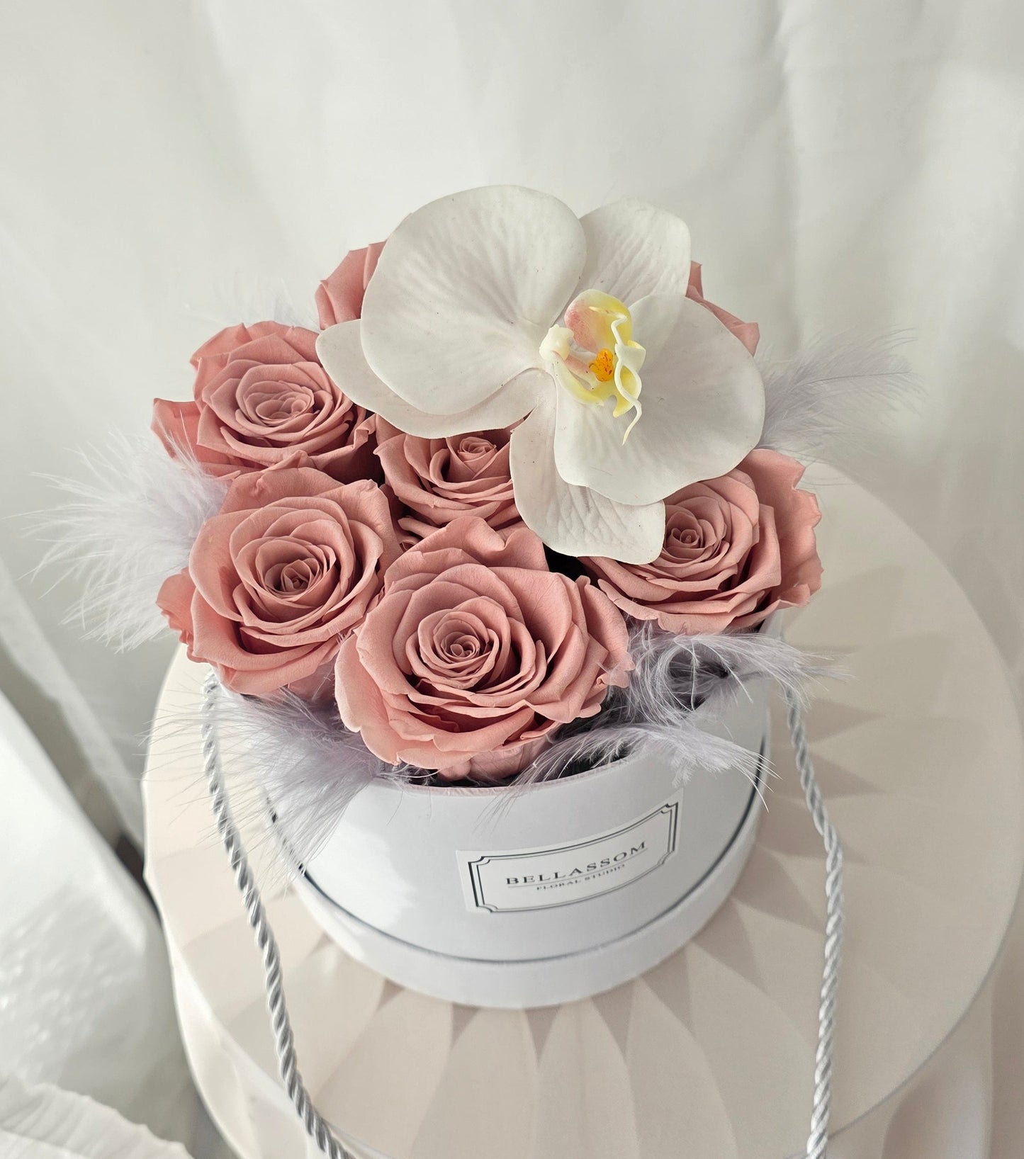 Everlasting Orchid and Rose Box