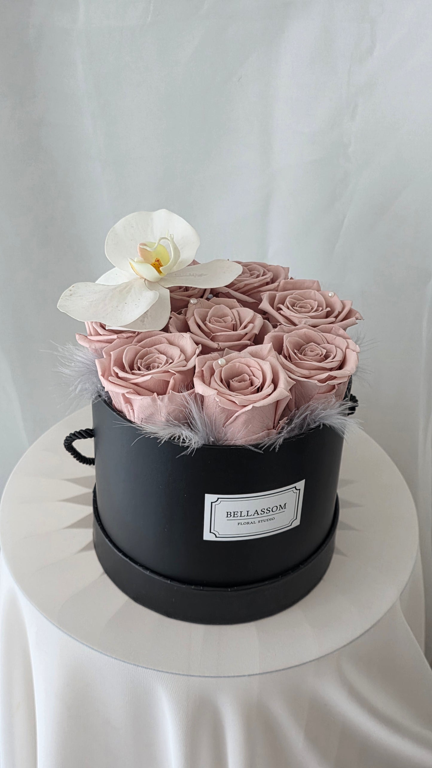 Everlasting Orchid and Rose Box