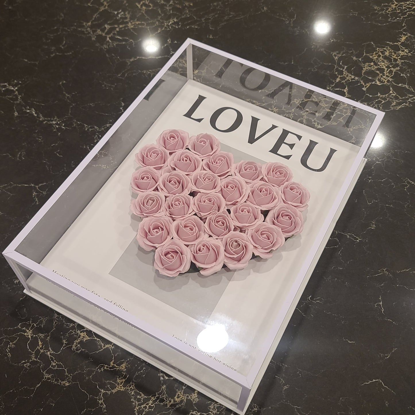 LOVEU-soap rose
