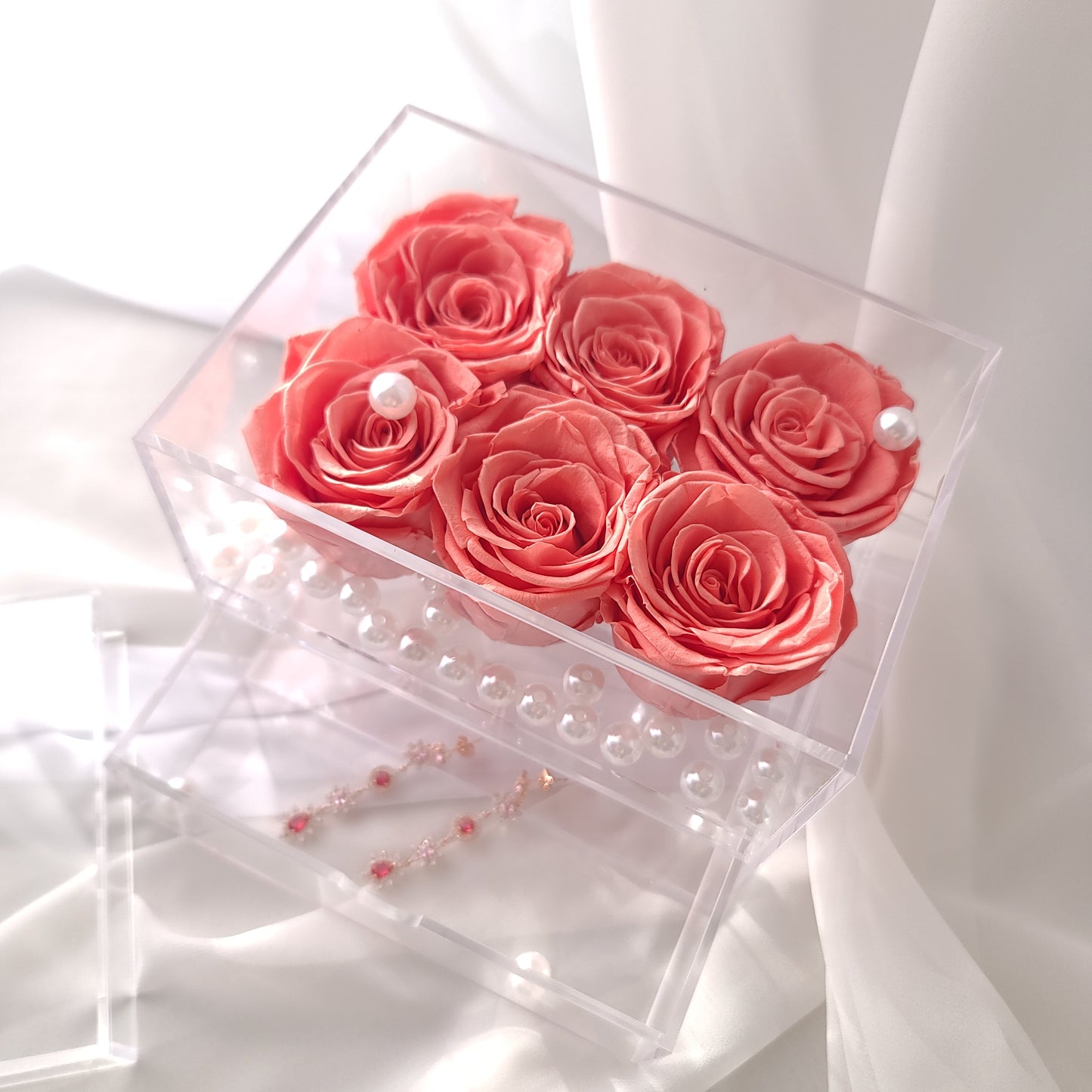 FOREVER ROSE-jewelry case