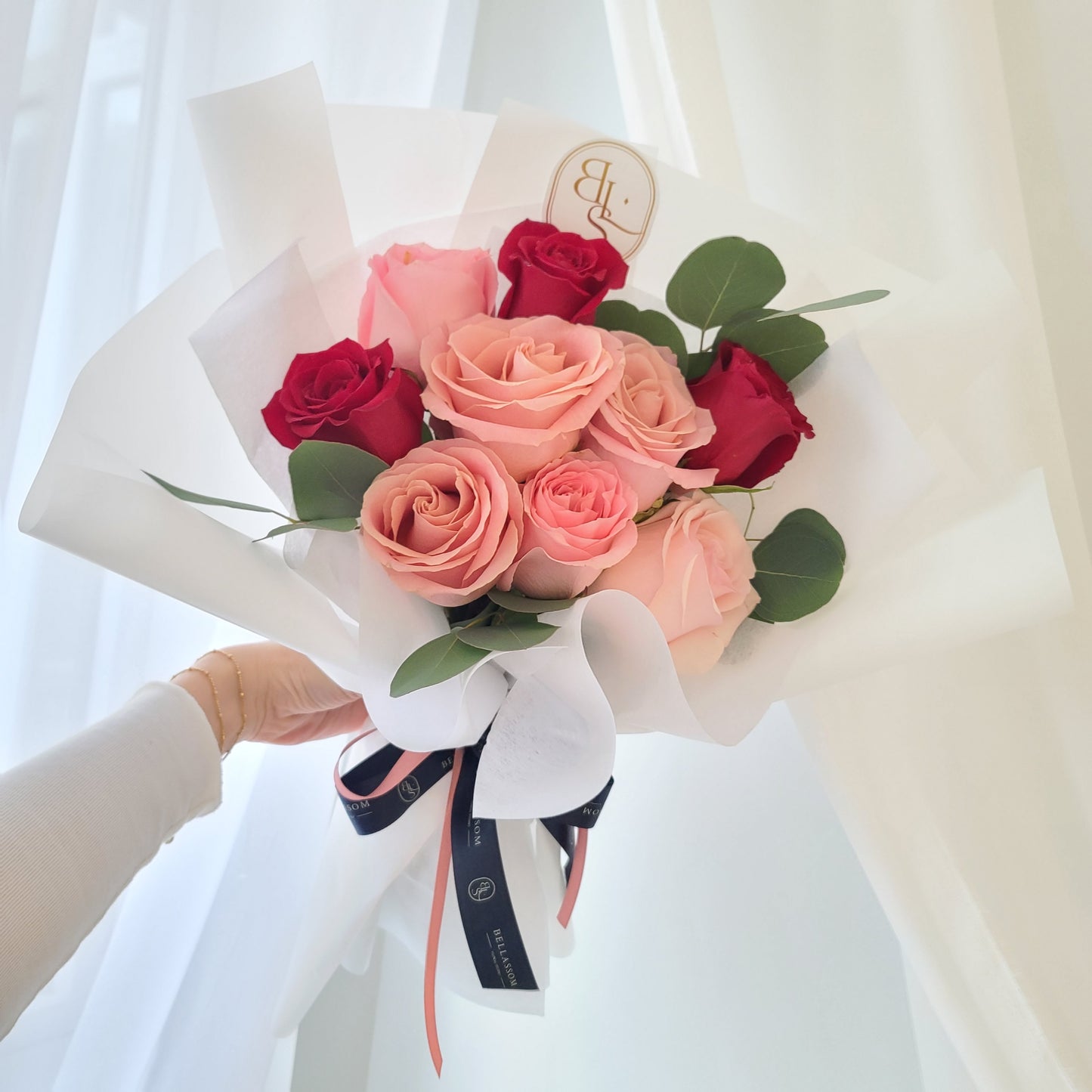 Pink&Red Roses Bouquet