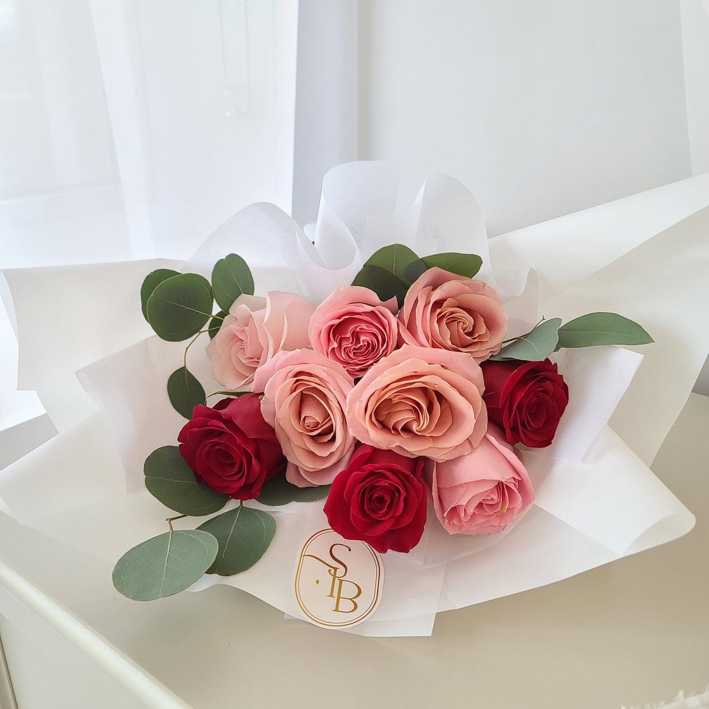 Pink&Red Roses Bouquet