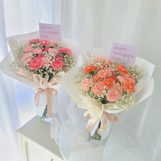 Carnation+BB Bouquet